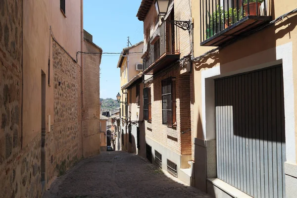 Ancienne rue de la vieille ville de Tolède — Photo