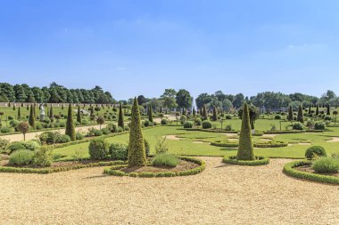 Hampton Court Palace, İngiltere'de, kuytu Bahçe