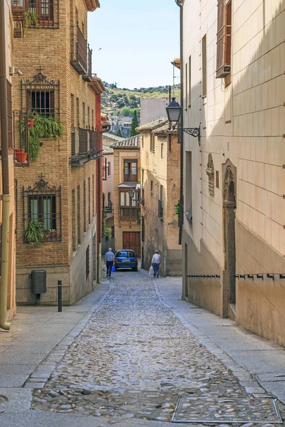 Oude straat van de oude stad van Toledo — Stockfoto