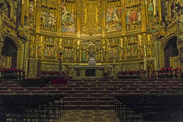 Interior de la Catedral de Toledo — Foto de Stock