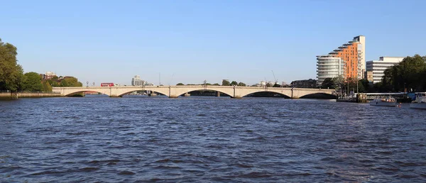 Putneyský most přes řeku Temži, Londýn — Stock fotografie