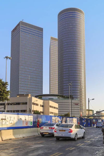 Azrieli Merkezi, Tel Aviv, İsrail — Stok fotoğraf