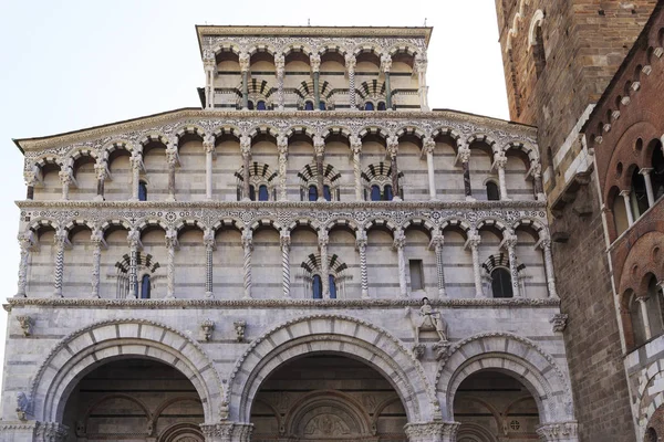 Catedral de San Martino, Lucca, Italia — Foto de Stock