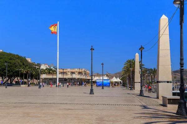 Λιμενική Πλατεία της Καρθαγένης, Ισπανία — Φωτογραφία Αρχείου