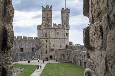 Caernarfon Kalesi, Galler, Uk