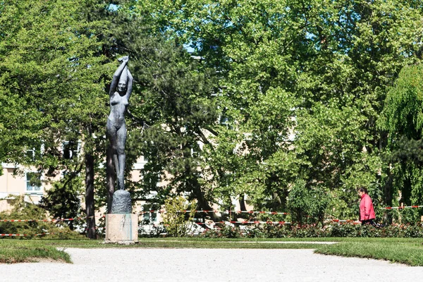 Kurgarten Park, Salzburg, Austria — 图库照片