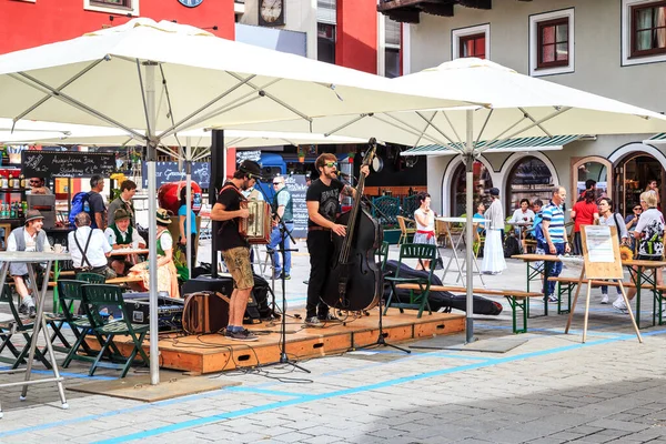 Wolfgang Austria May 2019 Performance Street Musicians Day One Central — Stockfoto
