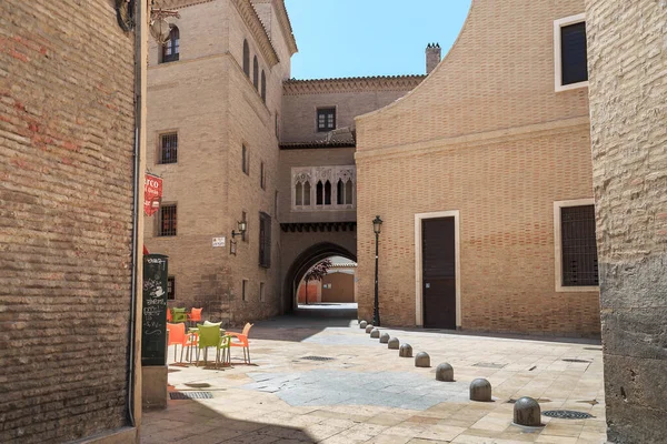 Zaragoza Spagna Maggio 2019 Questo Arco Del Decano Xiv Secolo — Foto Stock