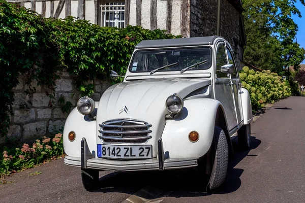 Giberny Frankreich Augurst 2019 Dies Ist Ein Altes Auto Citroen — Stockfoto
