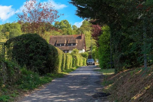 Givernien Frankrike Augusti 2019 Detta Gata Liten Fransk Vida Känd — Stockfoto