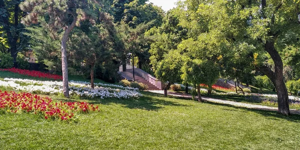 Odessa Ucraina Giugno 2019 Istanbul Park Pittoresco Parco Cittadino Sulle — Foto Stock