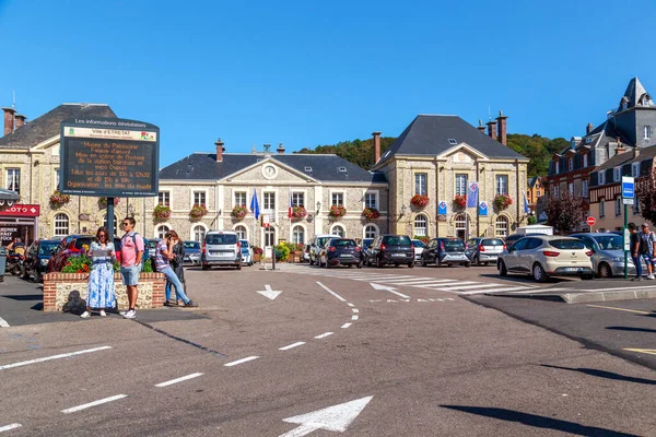 Etretat Frankreich September 2019 Das Ist Das Rathaus Der Normannischen — Stockfoto