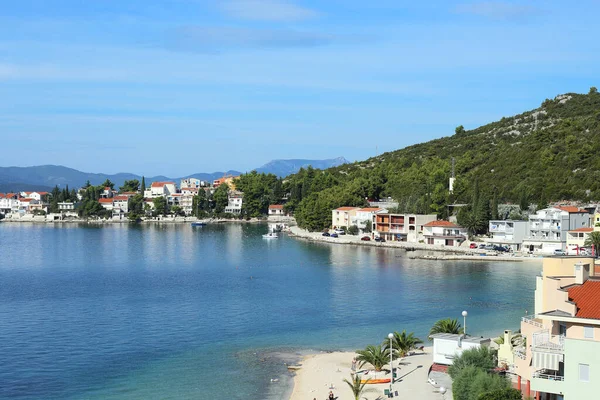 Klek クロアチア 2016年9月8日 これはダルマチアのアドリア海沿岸の小さなクロアチアのリゾート村の1つです — ストック写真