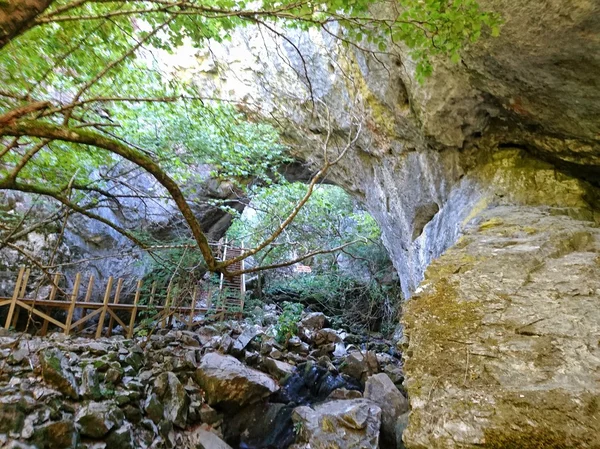 Jeskyně Dupnisa Demirkoy Kirklareli Turkey — Stock fotografie