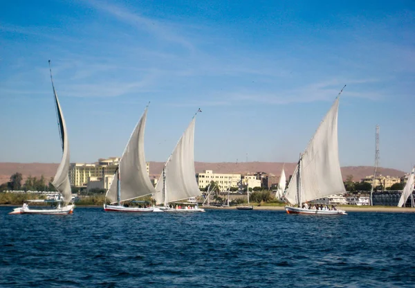 Aswan Stad Egypten — Stockfoto