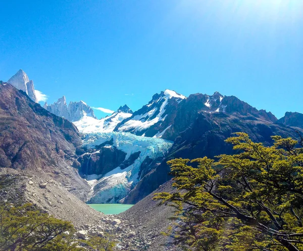 Fitz roy berg — Stockfoto