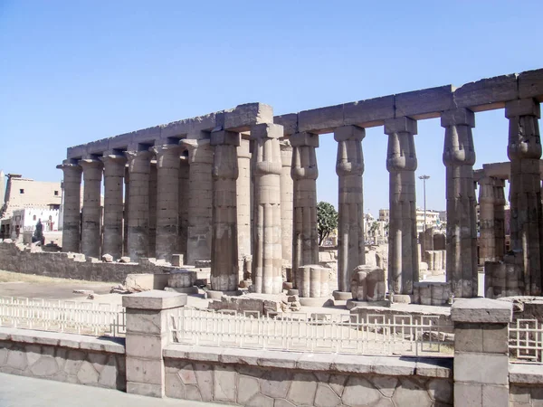 Ναός Karnak Luxor Αιγυπτιακή — Φωτογραφία Αρχείου