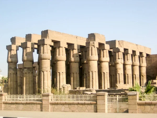 Karnak Tempel Luxor Stad Egypte — Stockfoto