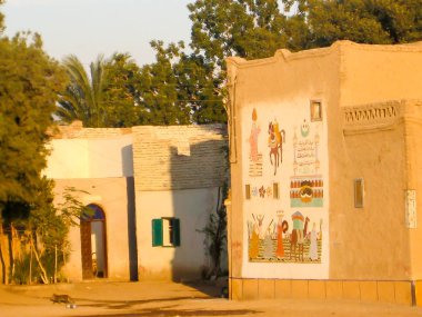 Lüks Mısır 'daki karnak tapınağı 