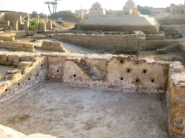 Kuil Karnak Kota Mewah Mesir — Stok Foto