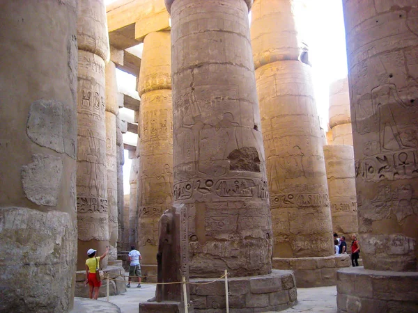 Karnak Tempel Luxor Stadt Ägypten — Stockfoto