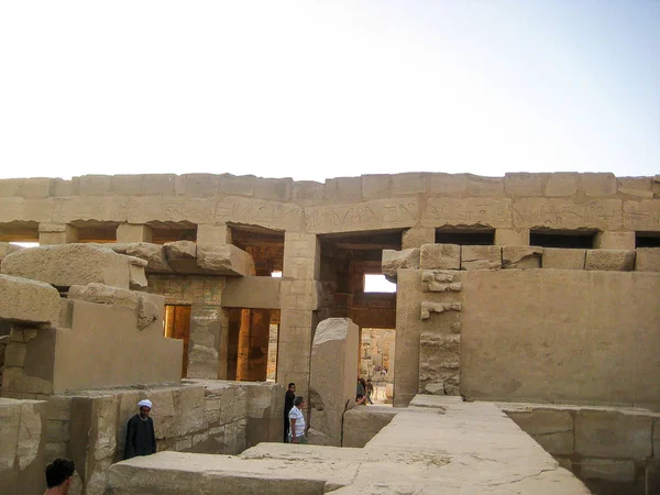 Świątynia Karnak Luksorze Egipskim Miasta — Zdjęcie stockowe