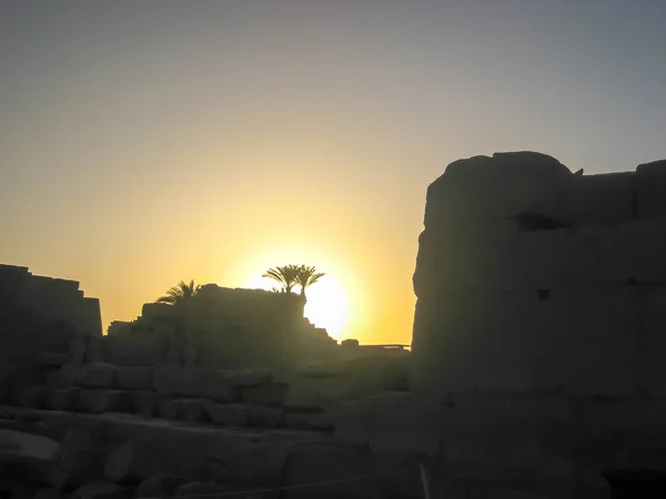 Templo Karnak Egito Cidade Luxor — Fotografia de Stock