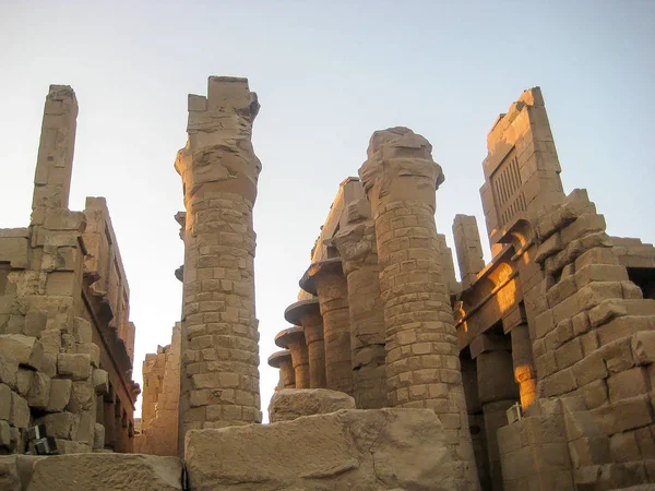 Templo Karnak Egito Cidade Luxor — Fotografia de Stock