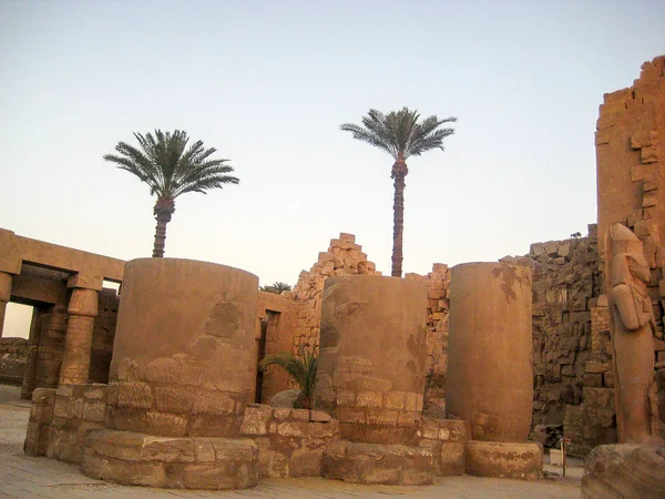 Ναός Karnak Luxor Πόλη Egypt — Φωτογραφία Αρχείου