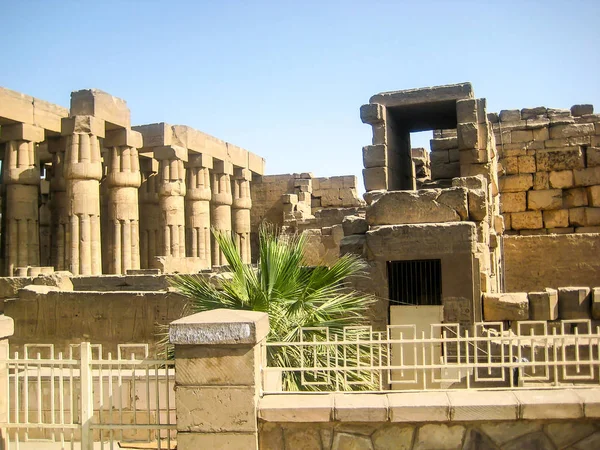 Karnak Tempel Luxor City Egypt - Stock-foto
