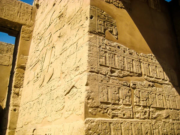 Luxor 'daki Karnak Tapınağı — Stok fotoğraf