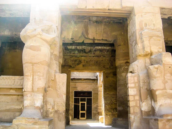 Lüks Mısır Daki Karnak Tapınağı — Stok fotoğraf