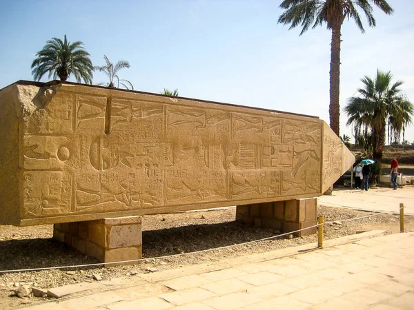 Templo Karnak Egipto Ciudad Luxor — Foto de Stock