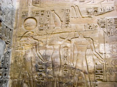 Lüks Mısır 'daki karnak tapınağı