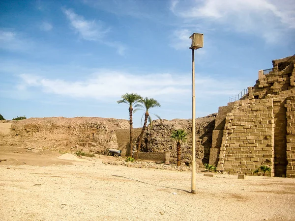 Templo Karnak Egipto Ciudad Luxor — Foto de Stock