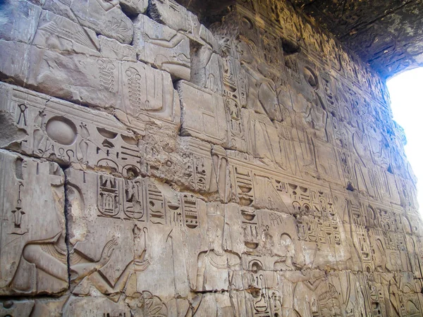 Templo Karnak Egito Cidade Luxor — Fotografia de Stock