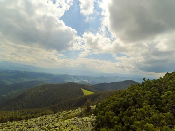 Montañas Cárpatos Ucrania — Foto de Stock