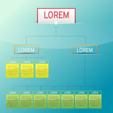 Kurumsal Modern grafik şablonu tasarlamak vektör