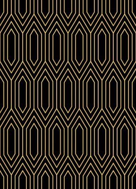Art deco sorunsuz duvar kağıdı deseni