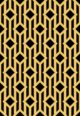 Geometrik seamless modeli. Basit normal arka plan. Vektör Il