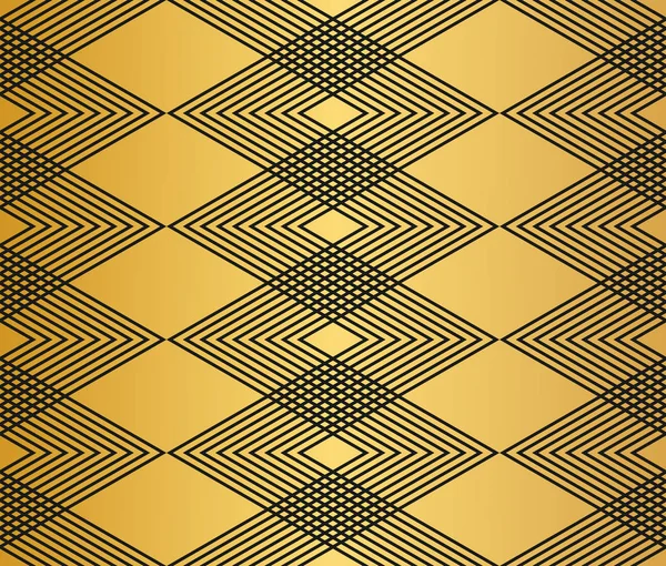 Vector sömlösa mönster. Modern elegant textur. Monokrom linje — Stock vektor