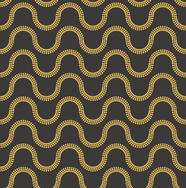 Vektör seamless modeli. Geometrik çizgili süsleme. arka plan 