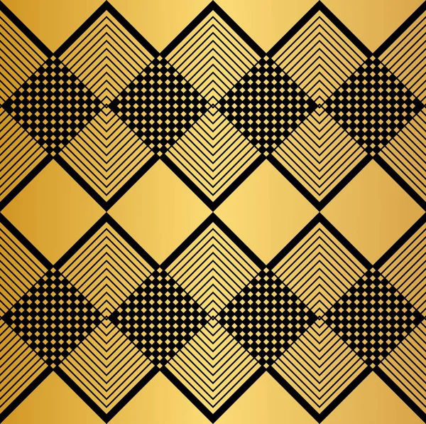 Art Deco seamless pattern — Stock Vector