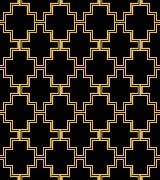 Art Deco bezešvé pattern.decoration ornament. — Stockový vektor