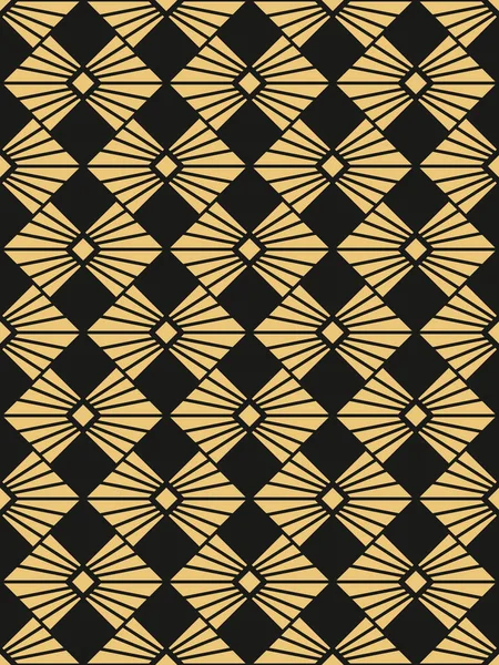 アールデコのシームレスな pattern.decoration 飾り. — ストックベクタ
