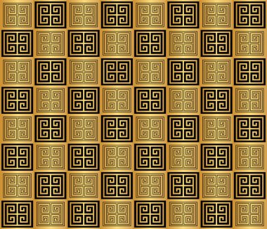 Vektör seamless modeli. Şık Tekstil Yunan tasarımı ile yazdırma