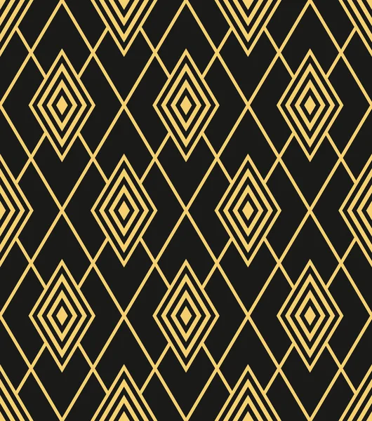 Art Deco sömlös pattern.decoration prydnad. — Stock vektor