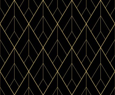 Art Deco sorunsuz pattern.decoration süsleme.