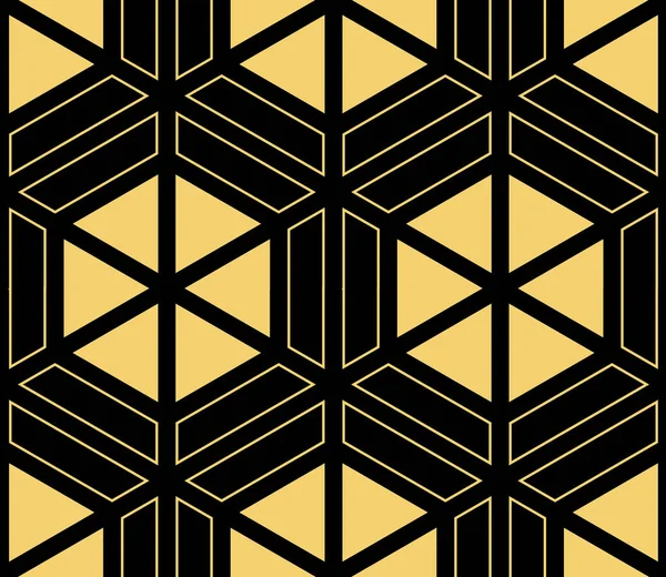 Fundo geométrico abstrato. Malha hexagonal com célula incorporada — Vetor de Stock