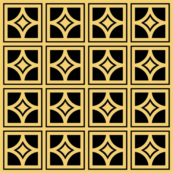 Art Deco sem costura Pattern.decoration ornamento . — Vetor de Stock